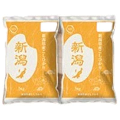 新潟産コシヒカリ 5kg×2 お米 精米 白米 ご飯 ブランド米 銘柄米 おにぎり お弁当