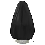 Fountain Cover,Snowproof Outdoor Garden Bird Bath Cover with Drawstring 420D Oxford Protective Waterproof Winter Fountain Covers 36 x 42Inch
