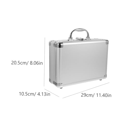 Aluminum Alloy Multifunctional Briefcase Inserts for Tool Camera and Cosmetics Storage Stylish Design Secure Latch for Travel and Organization2