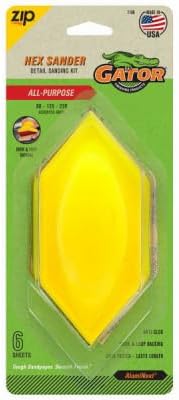 Gator Zip 3 in. W x 6 in. L Assorted Grit Sanding Block Kit
