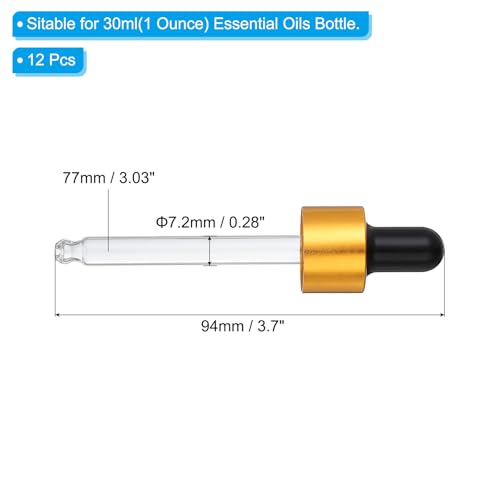 Bouchons pipette en verre de 30ml pour laboratoire et flacons - 3