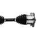 Detroit Axle - 4WD Front CV Axles for Chevy Silverado GMC Sierra 1500HD 2500 3500 HD 2500HD 3500HD, Yukon Tahoe, K1500 K2500 Suburban K3500 Hummer H2, 2 CV Axle Shafts Assembly Replacement