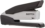 Bostitch Office Metal Executive 3 in 1 Stapler - One Finger, No Effort, Spring Powered - Black/Gray (INP28), 28 Sheets