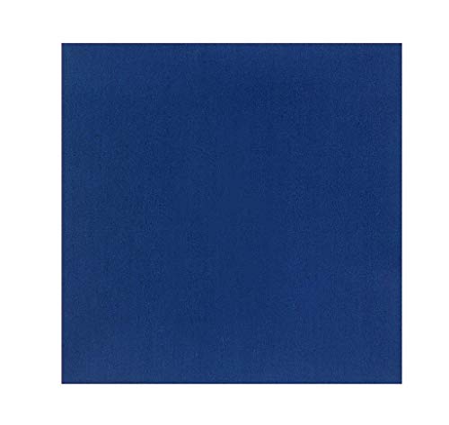 Mato & Hash Large Bandanas 27 x 27 | Versatile Biker Rags | Classic Paisley Bandana Pattern - 3PK Solid Navy CA4200