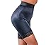 Rago 518 High Waist Leg Shaper | Light Control | Made in USA | No-Roll Lace Hem | Black 9X/48
