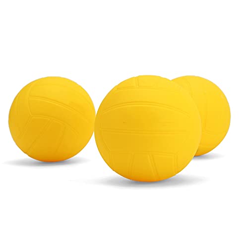 Viminston Roundnet Game Replaceable Ball Competitive Balls Mini Volleyball 2-Pack with Pump(2 Balls&1 Pump)