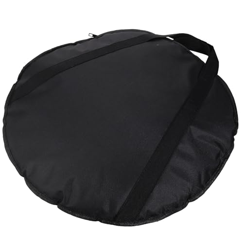 Paquet à cymbales rond en tissu oxford solide pour transport sécurisé en tournée