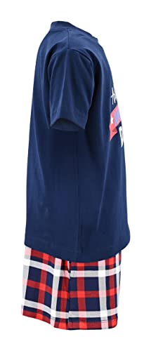 Image of Boys 2pc Shorts Set Outfit Short Sleeve Shirt with Fun Applique Print and Shorts