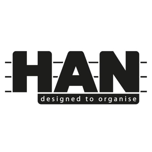 Image of HAN Premium Quality Flame Retardant Special Plastic Waste Bin Liners for HAN 1814 and 1818 Safety Paper Baskets 1815-F-13 Pack of 5