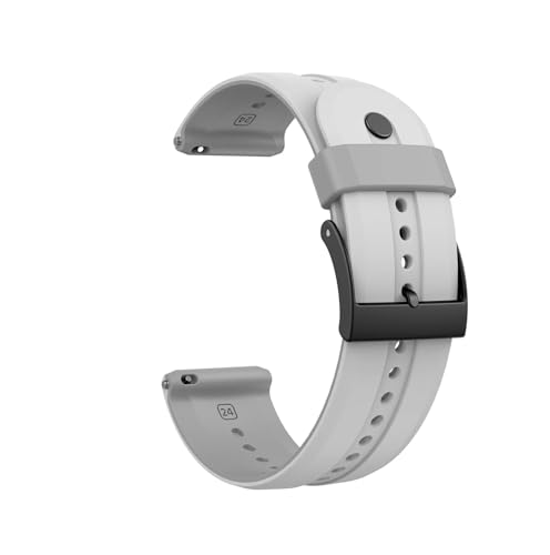 24mm 2FVJQxgɓKSuunto 7/9 Baro/Spartan(White gary,For Suunto 9)