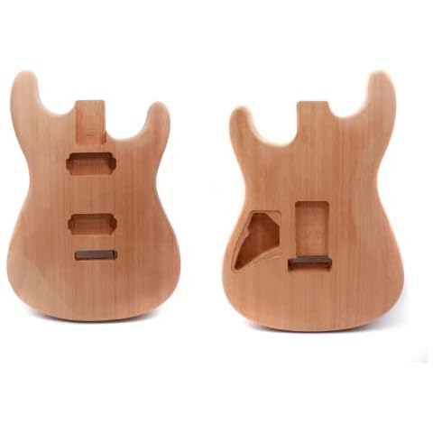 Electric Guitar Body Mahogany Unfinished HH Style Cover