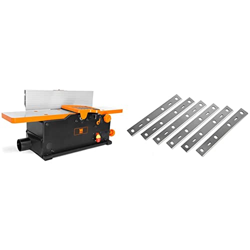 Wen Jt3062 10-Amp 6-Inch 2-Blade Benchtop Jointer And Wen Jt3062B-6 6-Inch Sk5 Replacement Benchtop Jointer Blades cover
