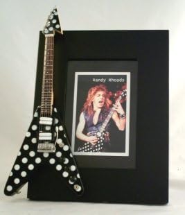 RANDY RHOADS Miniature Guitar Photo Frame Polka Dots