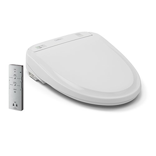 Best Cyber Deals 🔥 TOTO SW573#01 S300E Electronic Bidet Toilet Cleansing, Instantaneous Water, EWATER Deodorizer, Warm Air Dryer, and Heated Seat, Round, Cotton White