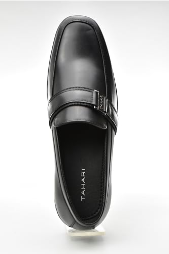 TAHARI Mens Loafers Easy Slip On Design for All Day Comfort with Front Strap4