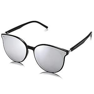 SOJOS Lunettes de Soleil Ronde pour Femme Fashion Nouveau Modèle BLOSSOM