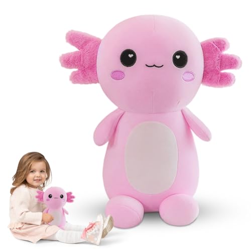 Peluche Axolotl 25 cm Rose
