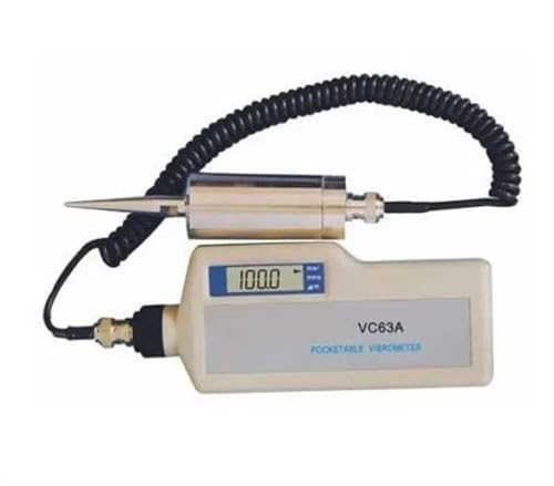 機械式振動計、 VC63A 3 1/2 振動計、長期使用のための自動範囲ポケット振動計