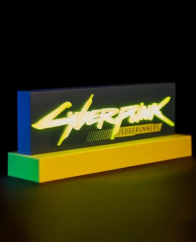 Lampe Cyberpunk Edgerunners LED pour setup gaming PC et consoles PS5 Xbox - 3