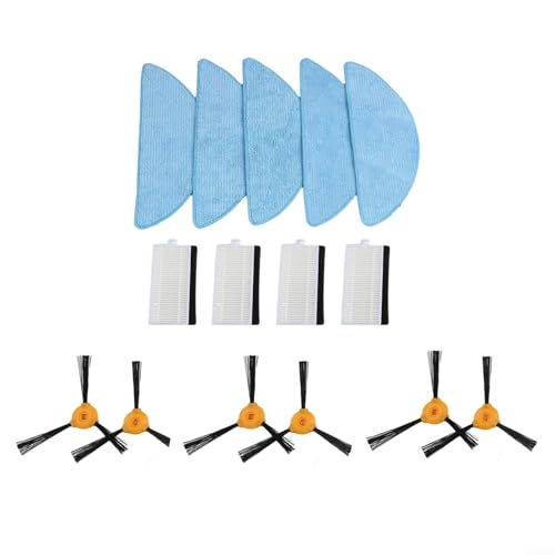 Lawnoval Kit de piezas de repuesto para trapeador de filtro lateral para Conga M50 / M50 para X-Treme HEPA, 1 juego, material resistente hecho de materiales de alta calidad, duradero y resistente