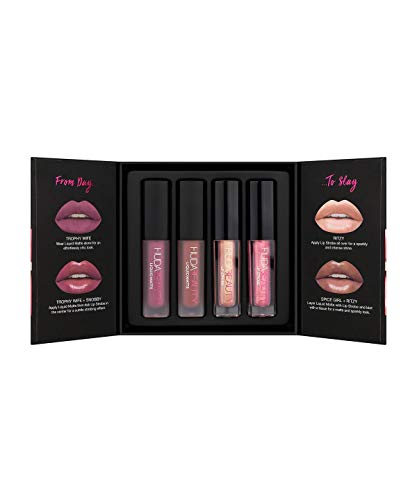 Huda Beauty Matte Strobe Lip Set Color Medusaflirt Snobbyenchanting