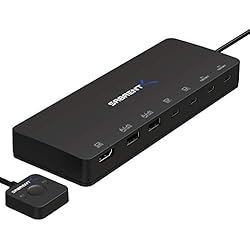 Amazon.com: SABRENT 2-Port USB Type-C KVM Switch with 60 Watt
