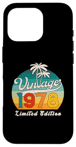 ���B���e�[�W 1978 48�΂̒a�����V���c ����� 48�� �X�}�z�P�[�X iPhone 16 Pro �p