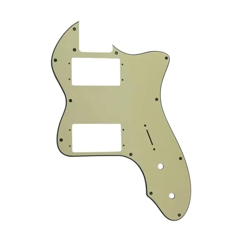 Plaque de protection guitare humbucker large plage pour instrument 3 trous