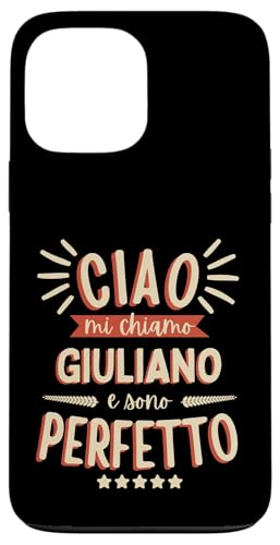 Giuliano Idea Regalo Personalizzata Nome Divertente �X�}�z�P�[�X iPhone 13 Pro Max �p
