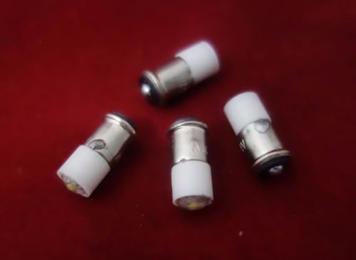 Generic 5PCS BA6S Mini LED BULB 12V AC/DC White COLOR