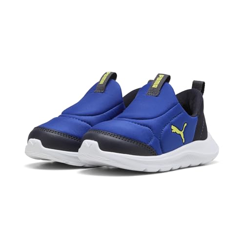 PUMA Fun Racer 2 SLIPTECH INF, Unisex Sneaker, Vivid Blue-Lemon...