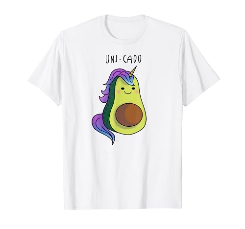 Avocado tshirt combined with Unicorn party T-Shirt, Uni-Cado T-Shirt