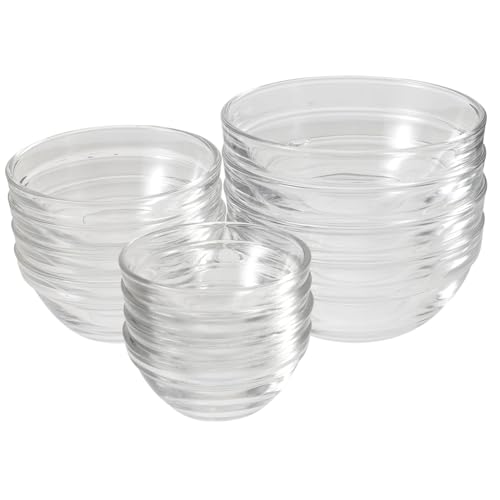 SKISUNO 12pcs Portable Bowls for Noodles Salads and Desserts Includes for Outdoor Dining Picnics and Bbqs Multipurpose Food Storage and Serving