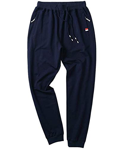 スウェットパンツ ボトムス ジャージ トレーニング 部屋着 ポケット付き Lnavy 3XL