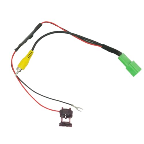Oattun RCA RCA004H バックカメラ配線 バックカメラ 社外ナビ 変換 入力変換 アダプター ホンダ 日産 マツダ ダイハツ スズキ クラリオン 対応 同機能 ディーラーオプション ナビ 純正バツクカメラと社外ナビを接続するための変換ハーネス (1個)のサムネイル
