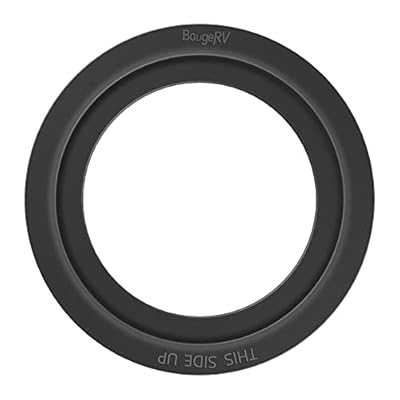BougeRV RV Toilet Seal Flush Ball Seal Replacement RV Accessories Flush Ball Gaskets Compatible for Dometic 300/310/320- Equivalent to Part Number 385311658 (1 Pack)