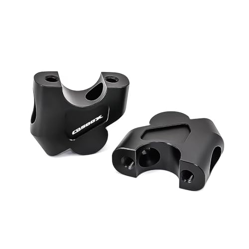 Rehausseur de guidon CB500 X adaptateur de serrage noir robuste