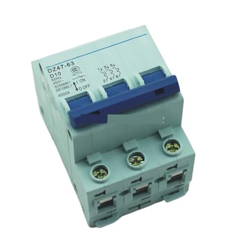 Disjoncteur 10A courbe D pour stopper les pannes électriques dues aux moteurs