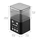 QWORK® Automatischer Fischfutterautomat - 320 ml Fassungsvermögen, 3 Fütterungsmodi (8H, 12H, 24H), Feuchtigkeitsgeschütztes Design - für Aquarium und Teich