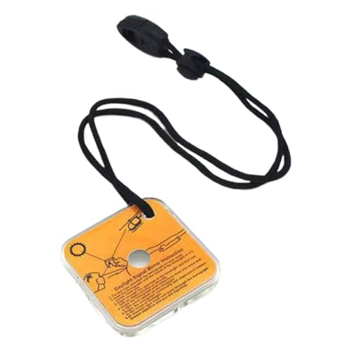 Survival Mirror, Outdoor Signal Mirror, Lightweight Outdoor Survival Technologies, Small Signal Mirror for Holidays, Car, Outdoor Adventures