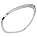 ALMULOO LH Headlight Bezel Door Compatible with 2011-2016 Mini Cooper Countryman 2013-2016 Mini Cooper Paceman Replacement for MC2506103 Chrome Silvery Left Side