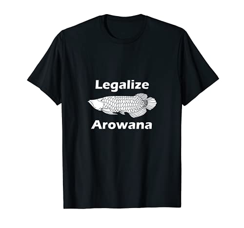 Legalize Arowana T-Shirt, Black