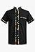 Men's Short Sleeve Mexican Guayabera Shirts Made in Mexico, Multiple Colors (XX-Large, Black)