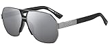 t4 generation silber Größe 63/12/140 DSQUARED2 Herren D2 0028/S Sonnenbrille, Schwarz/Silber (Dark Ruthenium Black/Silver), 63