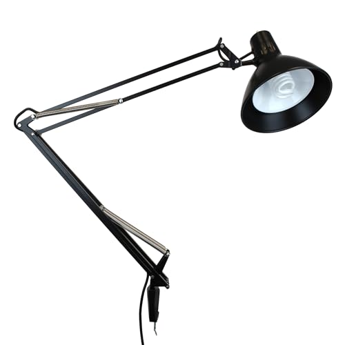 Luxo LS1ABK LS 23W CFL Task Light, 45