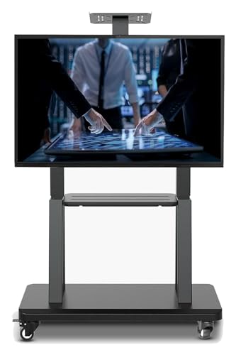 Soporte Móvil Universal para TV 40-75" Negro Resistente miniatura 1