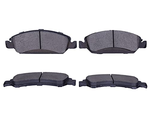 Image of Brakes Premium Ceramic Replacement Front Brake Pad Set for 2005-2020 Chevy GMC Cadillac Vehicle-Avalanche /Silverado /Suburban /Tahoe / /Sierra /Yukon /Savana / /Escalade