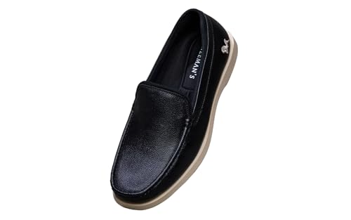 Image of Neeman's The Luxe Loafer for Men | Comfortable, Lightweight PU Faux Leather Upper & Flexible Sole | Semi Formals