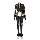 MelangCos The Eminence in Shadow Cosplay Delta Costume Women's Delta Jumpsuit with Gloves for Halloween (Delta, S)