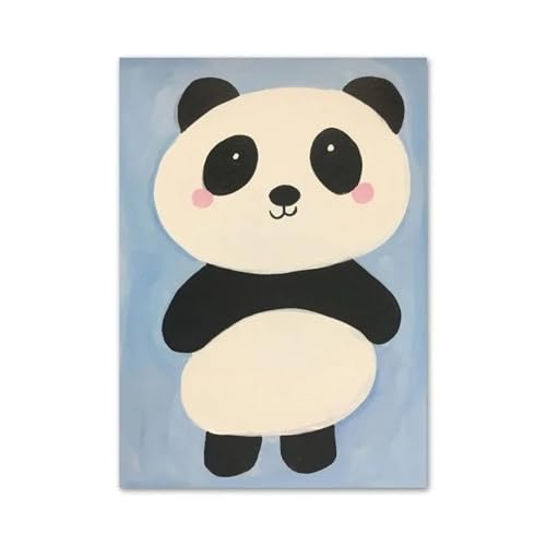 Cuadros en lienzo de animales LEMST: póster nórdico de 40x50cm perfecto para salones y dormitorios